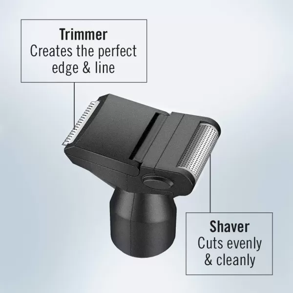 ConairMan Nose Hair Trimmer for Men, For Nose, Ear, and Eyebrows, Patent 360 Bevel Blade for No Pull, No Snag Trimming Experience, Cordless Trimmer 5 piece Set with Professional Metal Handle