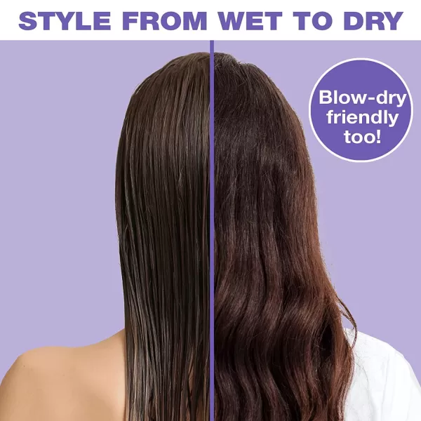 The Knot Dr. for Conair Hair Brush, Wet and Dry Detangler with Storage Case, Removes Knots and Tangles, For All Hair Types, Green