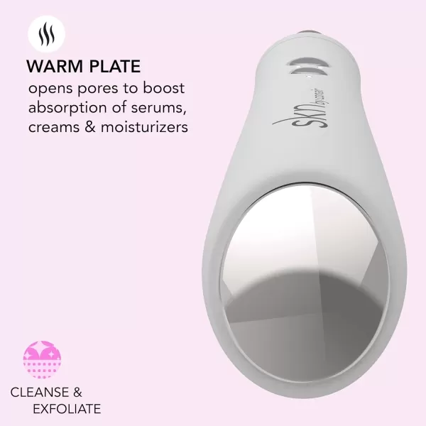skn by conair Jade Vibrating Face Roller Kit with 4 Attachments Including Gua Sha, Refresh - Revive - Treat Your Skin To Complete Contouring for a Spa-Like Indulgence