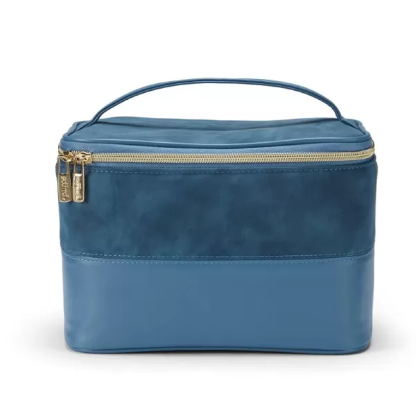 Train Case Blue Suede