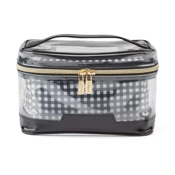 Train Case Clear Black/White