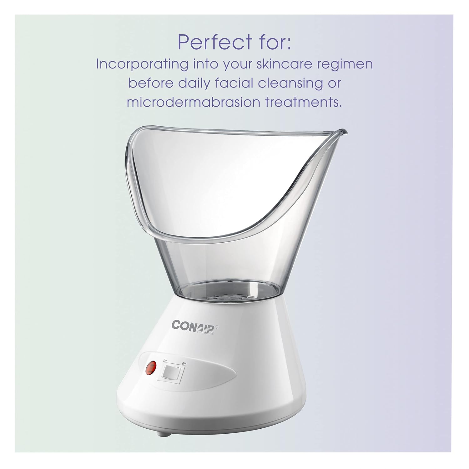 Conair True Glow Moisturizing Mist Facial Sauna System True Glow by Conair Warm Steam Moisturizing Mist Facial Sauna System