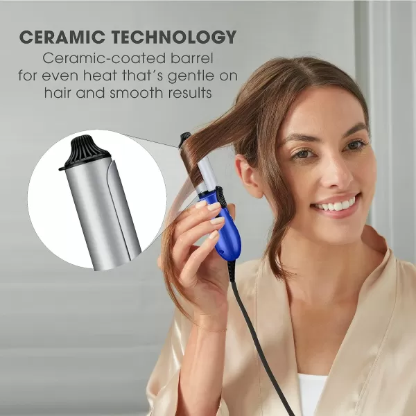 Conair Travel Hair Dryer, Mini Hair Dryer, 1200-Watt Ceramic Travel Blow Dryer in White by Travel Smart
