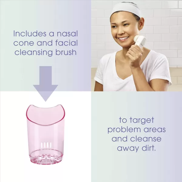 True Glow by Conair Warm Steam Moisturizing Mist Facial Sauna System
