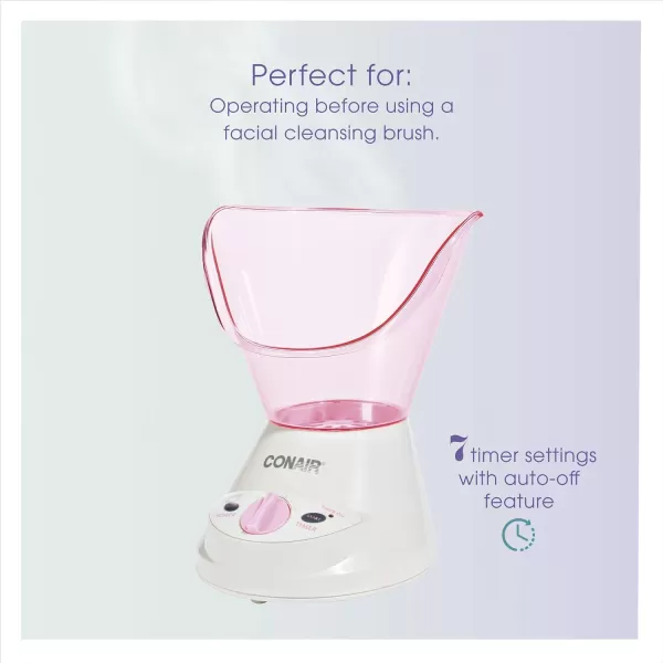 True Glow by Conair Warm Steam Moisturizing Mist Facial Sauna System