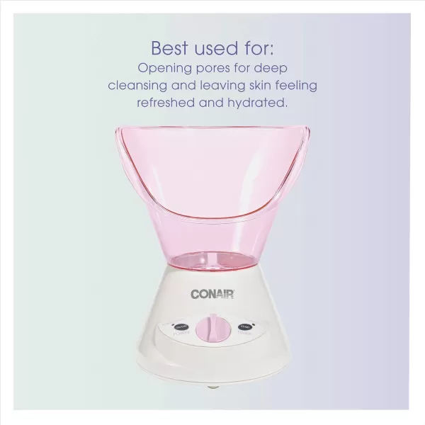 True Glow by Conair Warm Steam Moisturizing Mist Facial Sauna System