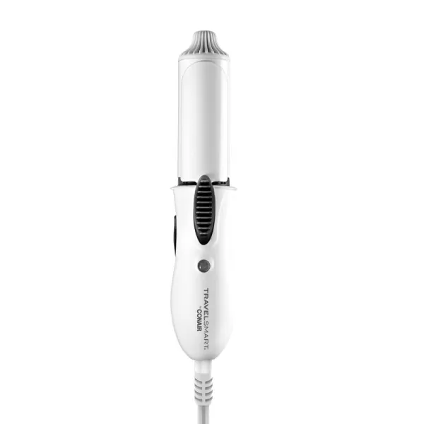 Conair Travel Hair Dryer, Mini Hair Dryer, 1200-Watt Ceramic Travel Blow Dryer in White by Travel Smart
