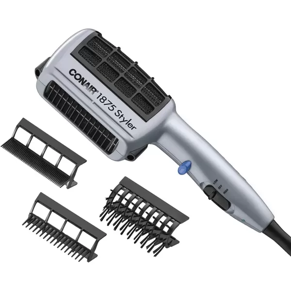 imageConair 3in1 Styling Hair Dryer 1875W Hair Dryer with Ionic Technology and 3 Attachments1875 Watts  Ionic Technology