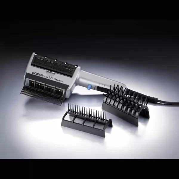 imageConair 3in1 Styling Hair Dryer 1875W Hair Dryer with Ionic Technology and 3 Attachments1875 Watts