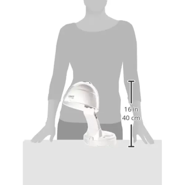 imageConair Bonnet Hair Dryer 1875W Pro Style Bonnet Ionic Hair DryerWhite