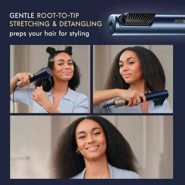 imageINFINITIPRO BY CONAIR DigitalAIRE Hair Dryer  Drying Wand Straightener Styler All in One  Powerful Fast Blow Dryer with High Performance Straightening Brush Volumizing Brush and Styling Pick