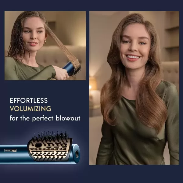 imageINFINITIPRO BY CONAIR DigitalAIRE Hair Dryer  Drying Wand Straightener Styler All in One  Powerful Fast Blow Dryer with High Performance Straightening Brush Volumizing Brush and Styling Pick