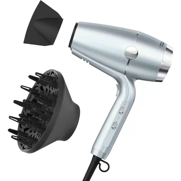 imageINFINITIPRO BY CONAIR SmoothWrap Hair Dryer with Diffuser  Blow Dryer for Less Frizz More Volume and Body  With Advanced Plasma and Ceramic Technology  Pink ChampagneMint