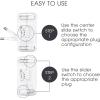 imageConair Universal Travel Adapter European Travel Plug Adapter with Surge Protection AllinOne Worldwide Travel AdapterAdapter  Surge Protection