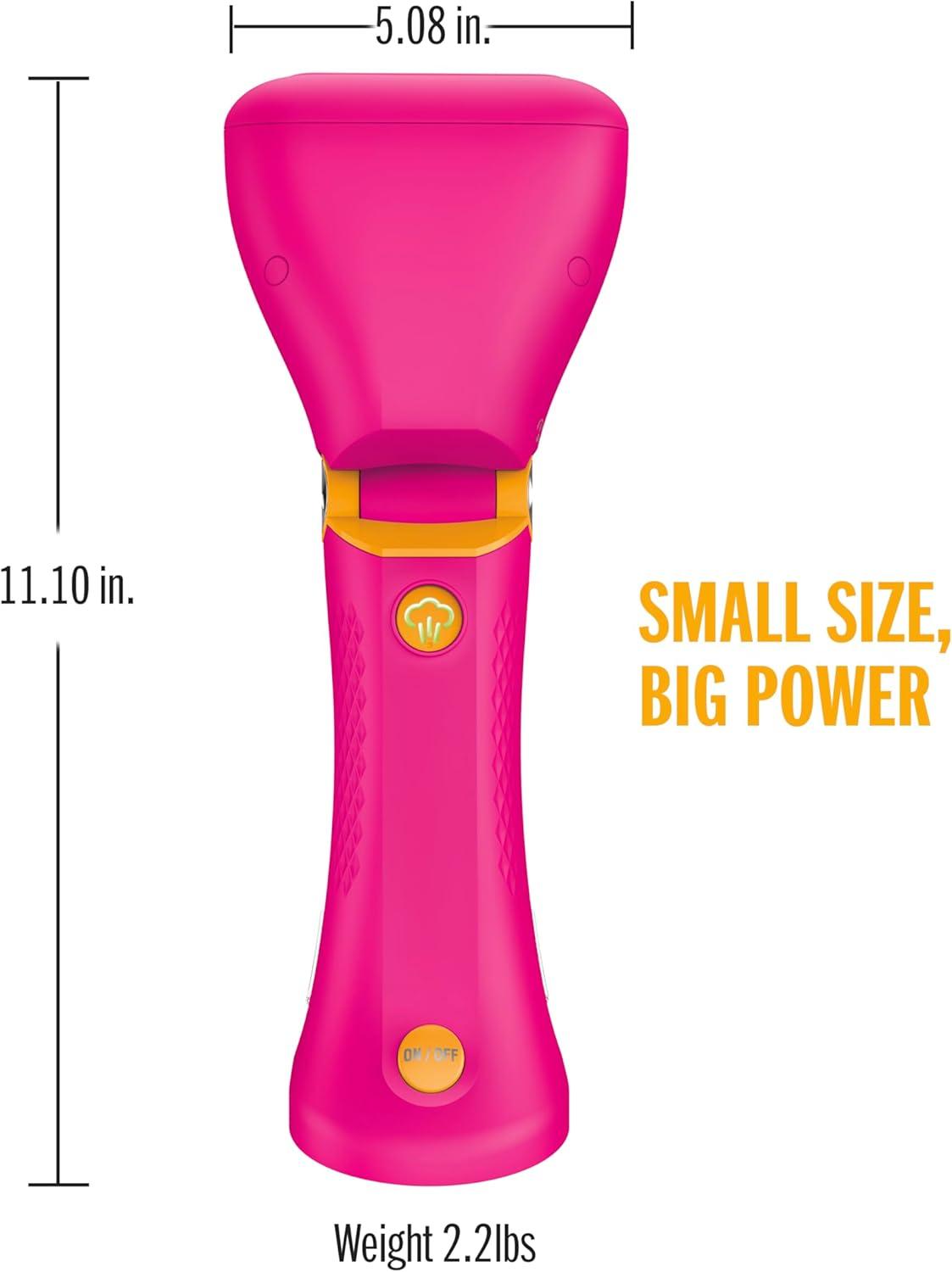 imageConair Handheld Garment Steamer for Clothes  Power Steam Small Size Big Power  Great for Home Office or Travel with Dual Voltage for Worldwide Use Mint GreenPink
