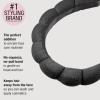 imageCONAIR Spa Headband  Black  Make up headband  Bubble headband  GRWM headband  Soft and absorbent  For washing face  Cute and comfortable for herBlack