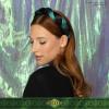 imageCONAIR Spa Headband  Black  Make up headband  Bubble headband  GRWM headband  Soft and absorbent  For washing face  Cute and comfortable for herElphaba Green