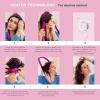 imageConair 2in1 Heat ampamp Heatless Hair Curler  HeatHeatless Curling Set Includes Satin Curling Ribbon Claw Clip 2 Scrunchies USB Cord and Satin Pouch