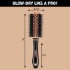imageConair Copper Collection Round Hair Dryer Brush  Blow Out Styler for Voluminous LooksRound