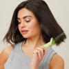 imageConair Detangling Hairbrush  Scalp Care Massager  Flexi Head Standard Hairbrush  For Curly Hair  Coral PinkSlim