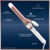 imageConair Double Ceramic 1 14Inch Curling Iron 1  inch barrel produces loose curls  for use on medium and long hairWhite