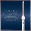 imageConair Double Ceramic 1 14Inch Curling Iron 1  inch barrel produces loose curls  for use on medium and long hairWhite