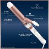 imageConair Double Ceramic 1 14Inch Curling Iron 1  inch barrel produces loose curls  for use on medium and long hairWhite