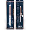 imageConair Double Ceramic 1 14Inch Curling Iron 1  inch barrel produces loose curls  for use on medium and long hairWhite