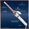 imageConair Double Ceramic 1 14Inch Curling Iron 1  inch barrel produces loose curls  for use on medium and long hairWhite
