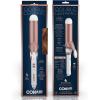 imageConair Double Ceramic 1 14Inch Curling Iron 1  inch barrel produces loose curls  for use on medium and long hairWhite