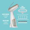 imageConair Handheld Garment Steamer for Clothes Turbo ExtremeSteam 1875W Portable Handheld Design Strong Penetrating Steam  Amazon Exclusive in Black GS59BWhite