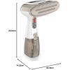 imageConair Handheld Garment Steamer for Clothes Turbo ExtremeSteam 1875W Portable Handheld Design Strong Penetrating Steam  Amazon Exclusive in Black GS59BWhite