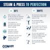 imageConair Handheld Garment Steamer for Clothes Turbo ExtremeSteam 1875W Portable Handheld Design Strong Penetrating Steam  Amazon Exclusive in Black GS59BWhite