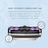 imageConair Hot Rollers Hair Curlers for Long Medium and All Hair  Heated Rollers with Hair Roller Clips Included  1 12inch and 1 34 inch Rollers  Amazon Exclusive
