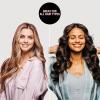 imageConair Satin Heatless Curls Set  Heatless curls overnight heatless curls headband  includes 1 Long Satin Roller 2 Ponytailers and 2 Clips