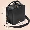 imageConair Thermal Lined Weekender  Hair Styling Tool Bag  Heat Resistant Travel Bag Travel Toiletry Bag  Hair Stylist Bag  Black