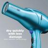 imageINFINITIPRO BY CONAIR Hair Dryer with Diffuser  AC Motor Pro Hair Dryer with Ceramic Technology  Includes Diffuser and Concentrator  Black  Packaging May VaryAqua