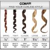 imageINFINITIPRO BY CONAIR Tourmaline Ceramic 1 14inch Curling Iron 1 14inch Digital Curling Iron 1  inch barrel produces loose curls  for use on medium and long hairDark Grey