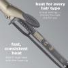 imageINFINITIPRO BY CONAIR Tourmaline Ceramic 1 14inch Curling Iron 1 14inch Digital Curling Iron 1  inch barrel produces loose curls  for use on medium and long hairDark Grey