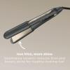 imageINFINITIPRO BY CONAIR Tourmaline Ceramic Flat Iron 1 14inch Digital Hair StraightenerDark Grey