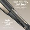 imageINFINITIPRO BY CONAIR Tourmaline Ceramic Flat Iron 1 14inch Digital Hair StraightenerDark Grey