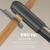 imageINFINITIPRO BY CONAIR Tourmaline Ceramic Flat Iron 1 14inch Digital Hair StraightenerDark Grey