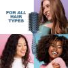 imageThe Knot Dr hair brush by Conair  hair brush blow dryer  Ideal for all hair types  round brush for blow out  Vented round hairbrush