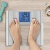 imageWeight Watchers Scales by Conair Smart Scale for Body Weight Digital Bluetooth Smart Bathroom Scale with Body Fat Muscle and BMI in BlackSilver  Weight  BMI and More