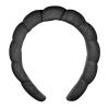 imageCONAIR Spa Headband  Black  Make up headband  Bubble headband  GRWM headband  Soft and absorbent  For washing face  Cute and comfortable for herBlack