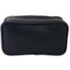imageConair Makeup Bag  Travel Toiletry Bag  Cosmetic Bag  Toiletry Bag for Women  Double Zip Organizer  Pink Palm PrintBlack