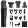 imageConair Men AllinOne Trimmer for Men  Nose Hair Beard Mustache Body Hair Trimmer  16 Piece Mens Grooming Kit for Manscaping Showerproof  RechargeableBlack