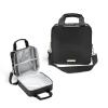 imageConair Thermal Lined Weekender  Hair Styling Tool Bag  Heat Resistant Travel Bag Travel Toiletry Bag  Hair Stylist Bag  Black