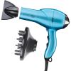 imageINFINITIPRO BY CONAIR Hair Dryer with Diffuser  AC Motor Pro Hair Dryer with Ceramic Technology  Includes Diffuser and Concentrator  Black  Packaging May VaryAqua
