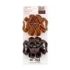 imageScunci by Conair jaw claw clips  hair accessories for women  claw clips for thick hair  claw clip  Black ampamp Tortoise 2 CountBlack  Tortoise